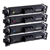 Compatible Canon 069H toner cartridges - 4-pack