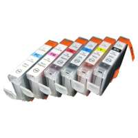 Compatible value pack of ink cartridges for Canon BCI-6 - 6 pack