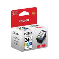 Canon CL-246XL OEM ink cartridge, high yield, color