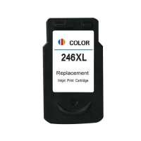 Remanufactured Canon CL-246XL ink cartridge, high yield, color