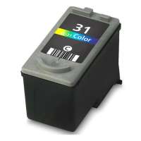 Remanufactured Canon CL-31 ink cartridge, color