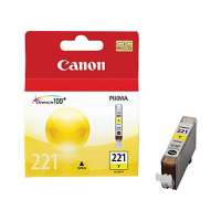 Canon CLI-221Y OEM ink cartridge, yellow
