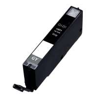Compatible inkjet cartridge for Canon CLI-231GY - gray