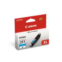 Canon CLI-251C XL OEM ink cartridge, high yield, cyan