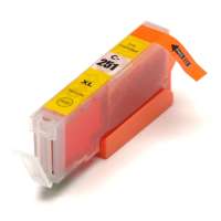 Compatible Canon CLI-251Y XL ink cartridge, high yield, yellow