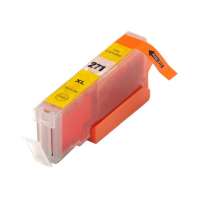 Compatible Canon CLI-271Y XL ink cartridge, high yield, yellow