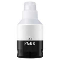 Compatible ink bottle for Canon GI-21PGBK - black