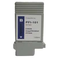 Compatible Canon PFI-101B ink cartridge, blue