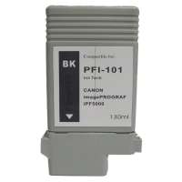 Compatible Canon PFI-101BK ink cartridge, black