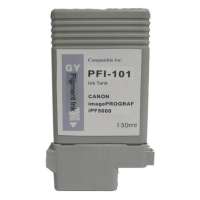 Compatible Canon PFI-101GY ink cartridge, gray