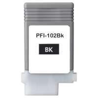 Compatible Canon PFI-102BK ink cartridge, black