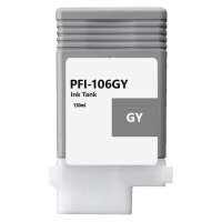 Compatible Canon PFI-106GY ink cartridge, gray