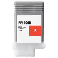 Compatible Canon PFI-106R ink cartridge, red