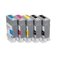 Compatible Canon PFI-107 ink cartridges, 5 pack