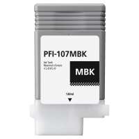 Compatible Canon PFI-107MBK ink cartridge, matte black