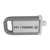 Compatible inkjet cartridge for Canon PFI-1700MBK - matte black