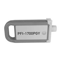 Compatible inkjet cartridge for Canon PFI-1700PGY - photo gray