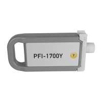 Compatible inkjet cartridge for Canon PFI-1700Y - yellow