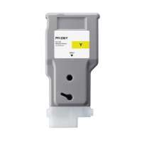 Compatible Canon PFI-206Y ink cartridge, yellow