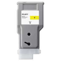 Compatible Canon PFI-207Y ink cartridge, yellow
