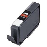 Compatible inkjet cartridge for Canon PFI-300R - red