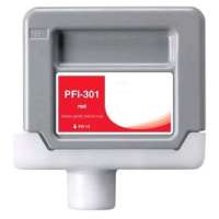 Compatible Canon PFI-301R ink cartridge, pigment red