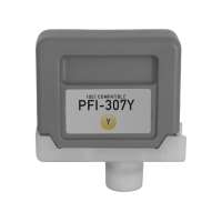 Compatible ink cartridge for Canon PFI-307Y - yellow
