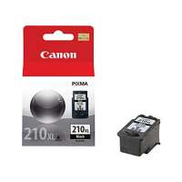 Canon PG-210XL OEM ink cartridge, high yield, pigment black