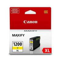 Canon PGI-1200Y XL OEM ink cartridge, high yield, yellow