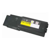 Remanufactured Dell C3760, C3765 toner cartridge, 9000 pages, yellow