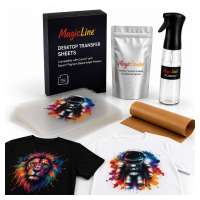 MagicLine Desktop Transfer Starter Kit for White and Dark Garments - 100-Sheet Kit