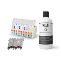 DTF PRO P600 Cleaning and Maintenance Kit (includes 9 cartridges, 32oz cleaning solution, 6 syringes with special tip)