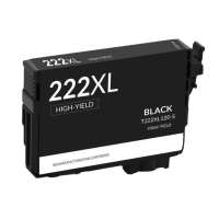Remanufactured Epson T222XL120 (222XL) inkjet cartridge - high capacity black