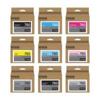 Genuine OEM Epson T760 Setup Cartridges - 9 pack