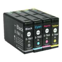 Remanufactured Epson 786XL ink cartridges, high yield, 4 pack