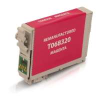 Remanufactured Epson T068320 (68) inkjet cartridge - high capacity magenta