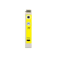 Remanufactured Epson 77, T077420 ink cartridge, high yield, yellow