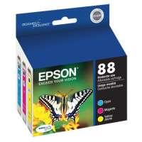 Epson 88 OEM ink cartridges, 3 pack