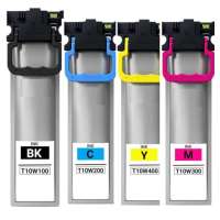 Remanufactured inkjet cartridges Multipack for Epson T10W - 4 pack