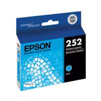 Epson 252, T252220 OEM ink cartridge, cyan