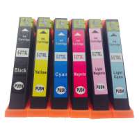 Remanufactured Epson 277XL ink cartridges, high yield, 6 pack
