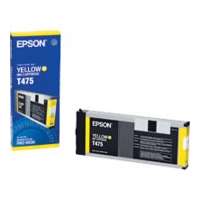 Epson T475011 OEM ink cartridge, yellow