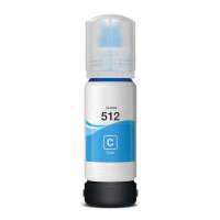 Compatible ink bottle for Epson T512220 (512) - cyan