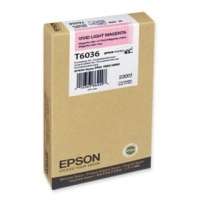 Epson T603600 OEM ink cartridge, vivid light magenta
