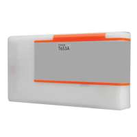 Remanufactured Epson T653A00 ink cartridge, orange