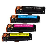 Compatible HP 131X / 131A toner cartridges - 4-pack