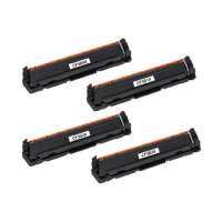 Compatible for HP CF500X / CF501X / CF503X / CF502X (202X) toner cartridges - Pack of 4