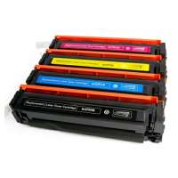 Compatible for HP CF510A / CF511A / CF513A / CF512A (204A) toner cartridges - Pack of 4