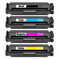 Compatible HP 213A toner cartridges - 4-pack