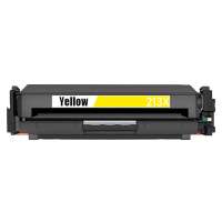 Compatible HP W2132X (213X) toner cartridge - high capacity yellow